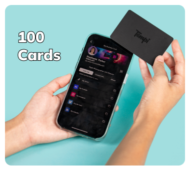 100 Digital Business Cards